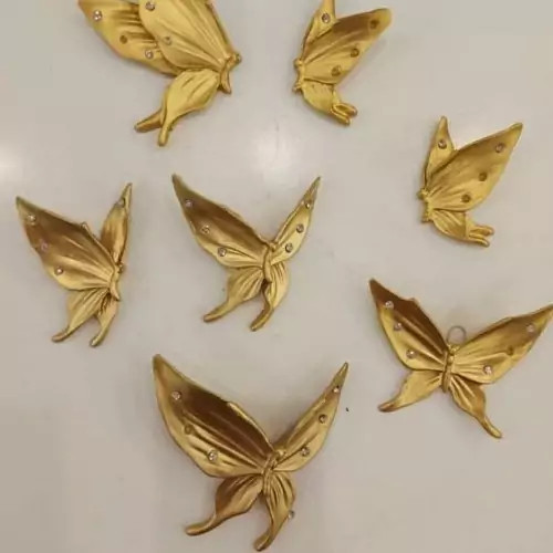پروانه دیوار کوب طلایی