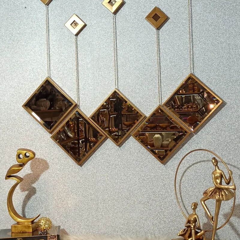 اینه پنج تیکه مربع