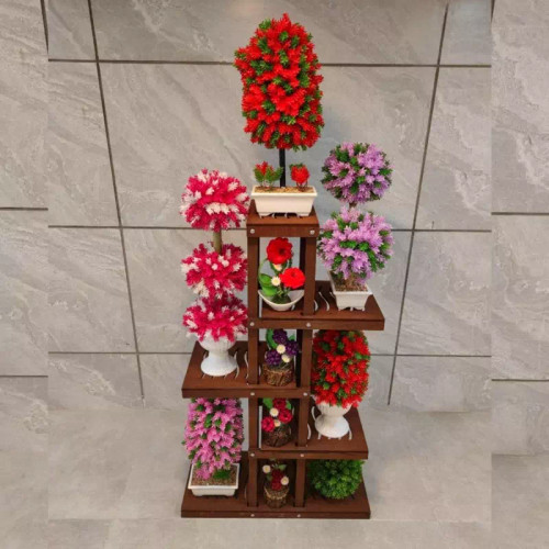 استند گل پنچ طبقه