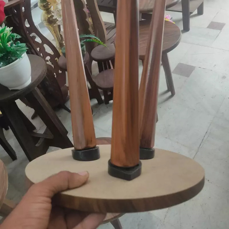 سه پایه گلدون 40 سانتی رنگ قهوه ای