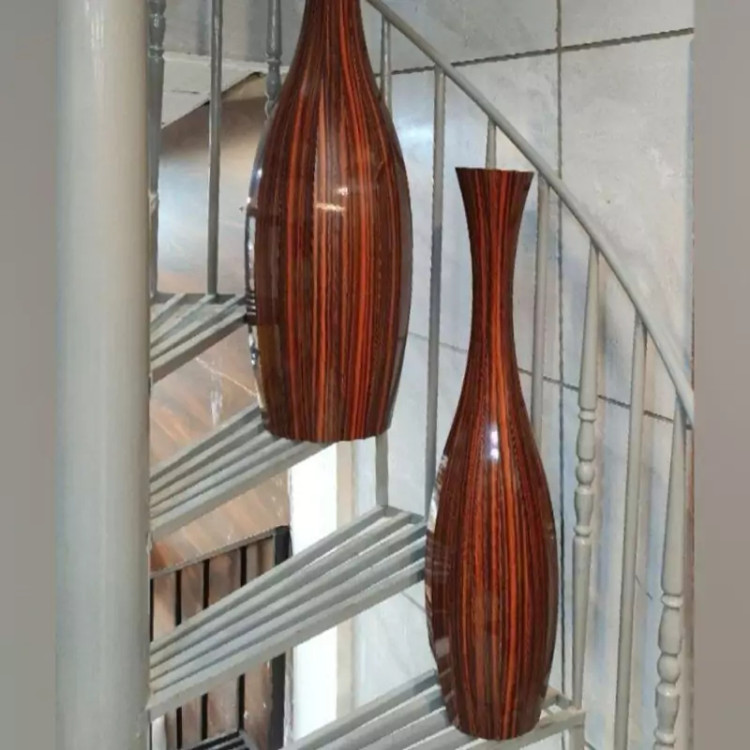 گلدان کنار سالنی مدل آبنوس