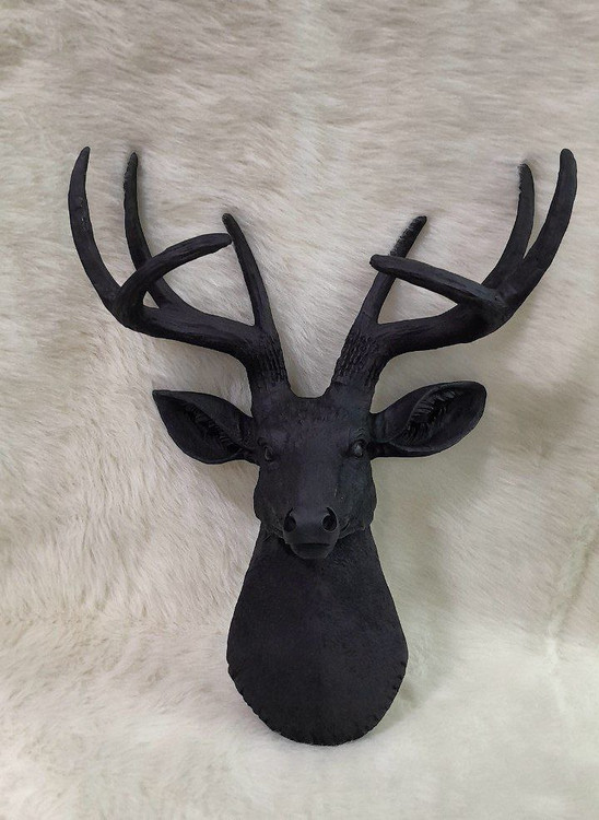 کله گوزن دیواری مشکی