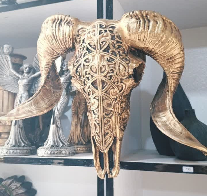 دکوری کله قوچ دیواری