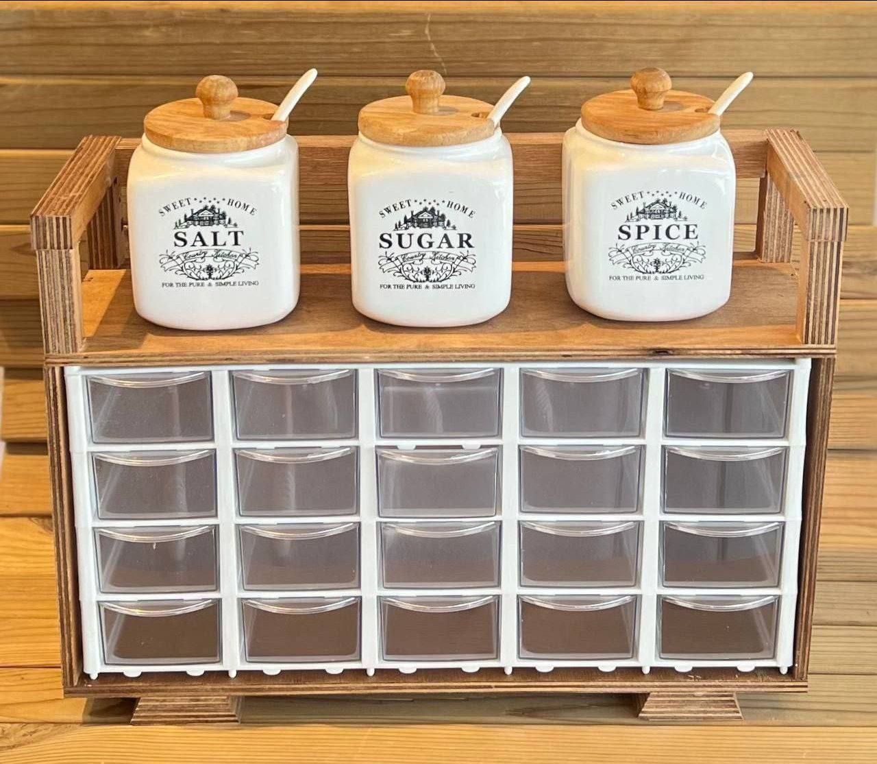 باکس 20 کشو نرده ای