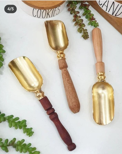 پیمانه ادویه دسته چوبی