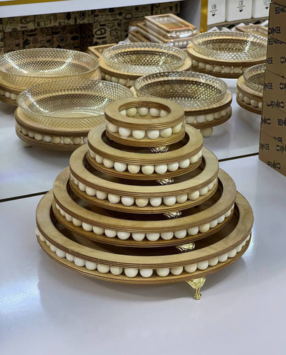 ظرف 5 تکه مهره دار پذیرایی